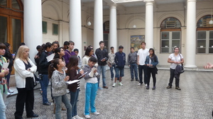 "El barrio va a la Universidad". Jóvenes de comedores barriales de La Plata, visitaron las instalaciones de la UNLP