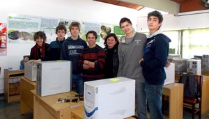 Estudiantes de la localidad Lobos y de Bransden participaron de las pasantías académicas