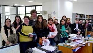 Estudiantes de la carrera de Bibliotecología visitaron la Facultad de Informática